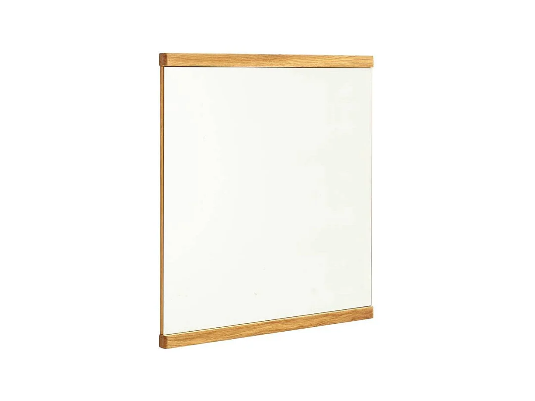 Wandspiegel Spiegel mit Holzrahmen 75 cm breit