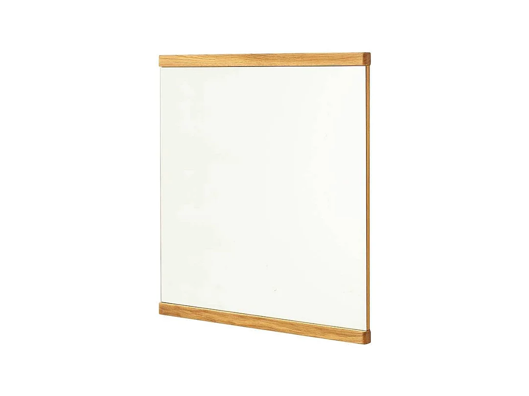 Wandspiegel Spiegel mit Holzrahmen 75 cm breit