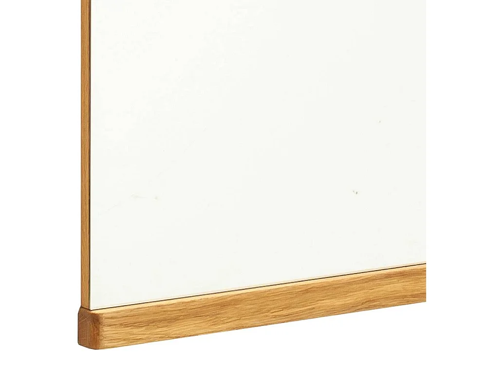 Wandspiegel Spiegel mit Holzrahmen 75 cm breit