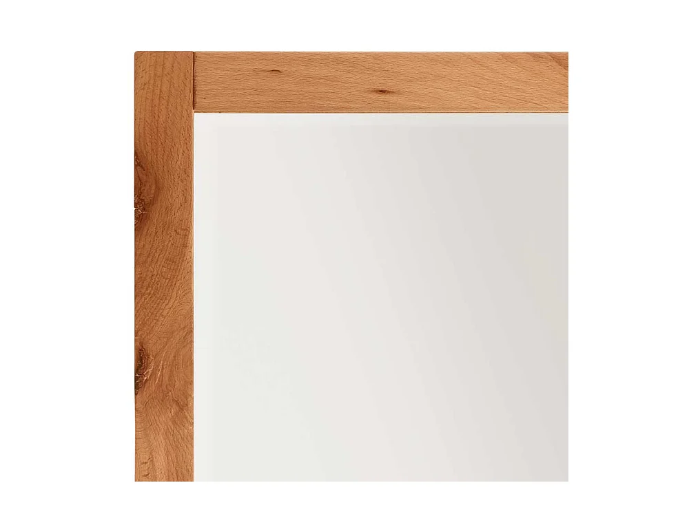 Garderoben Wandspiegel mit Holzrahmen Kernbuche Massivholz