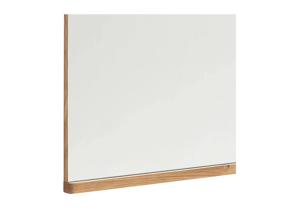 Wandspiegel Spiegel mit Holzrahmen 85 cm hoch