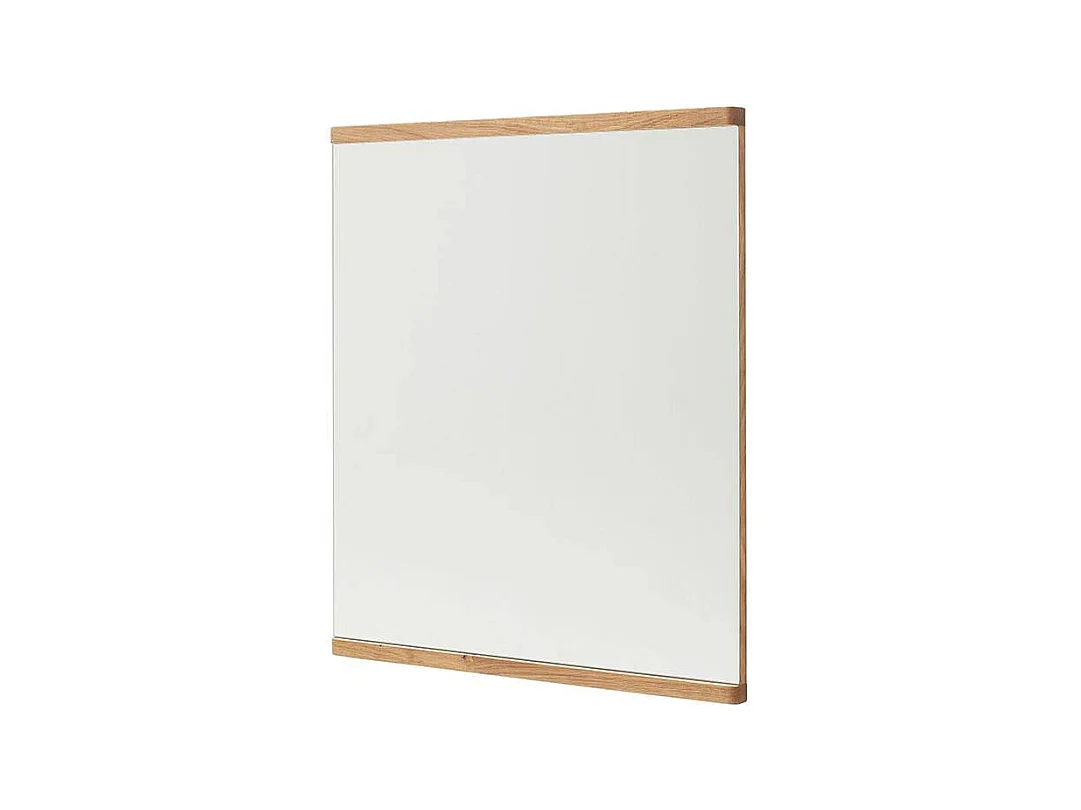 Wandspiegel Spiegel mit Holzrahmen 85 cm hoch