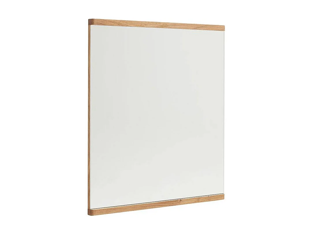 Wandspiegel Spiegel mit Holzrahmen 85 cm hoch