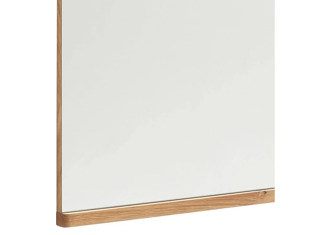 Wandspiegel Spiegel mit Holzrahmen 85 cm hoch