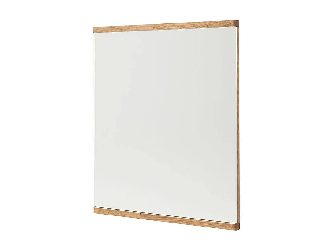 Wandspiegel Spiegel mit Holzrahmen 85 cm hoch