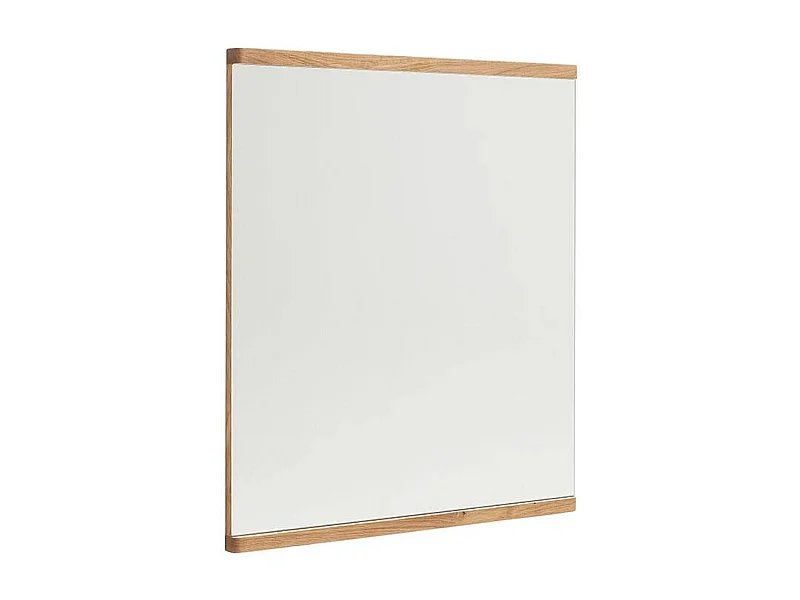 Wandspiegel Spiegel mit Holzrahmen 85 cm hoch