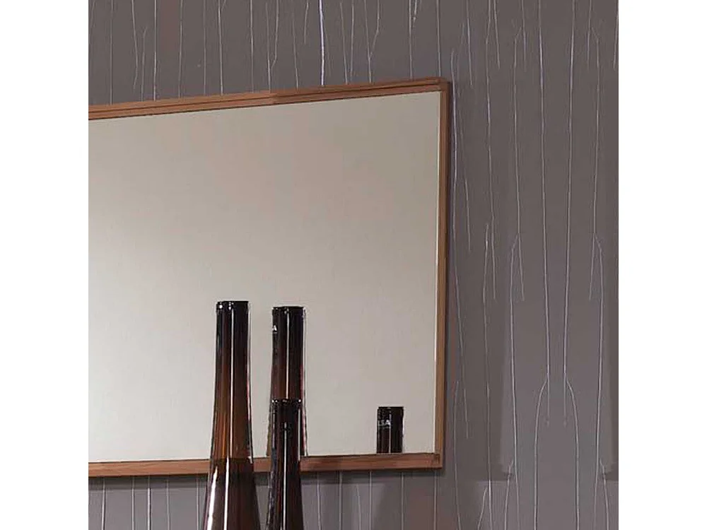 Schlafzimmerspiegel aus Kernbuche Massivholz Rechteckig