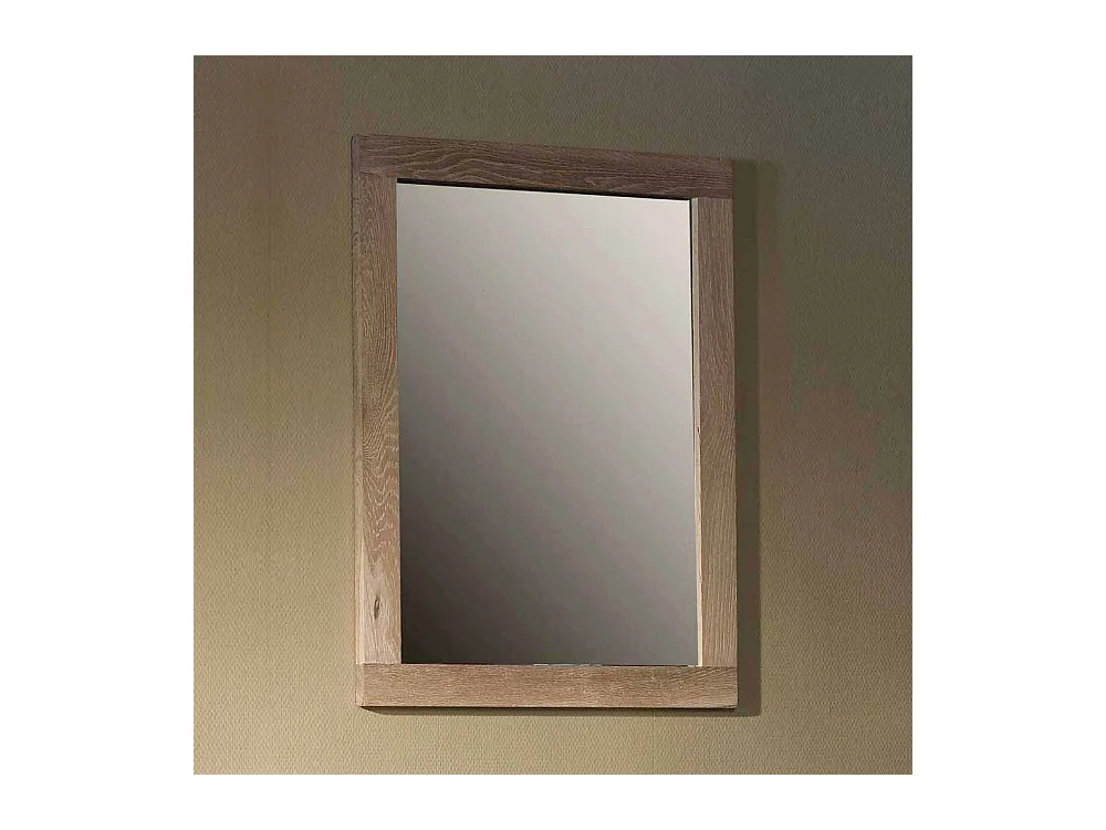 Flurspiegel aus Eiche massiv White Wash