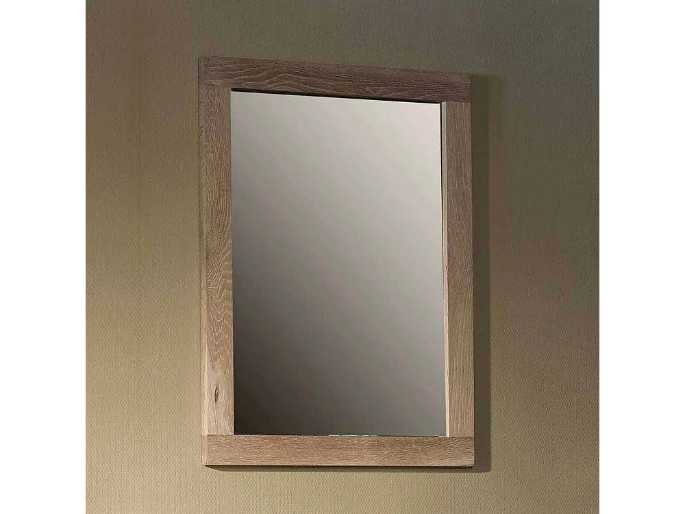 Flurspiegel aus Eiche massiv White Wash