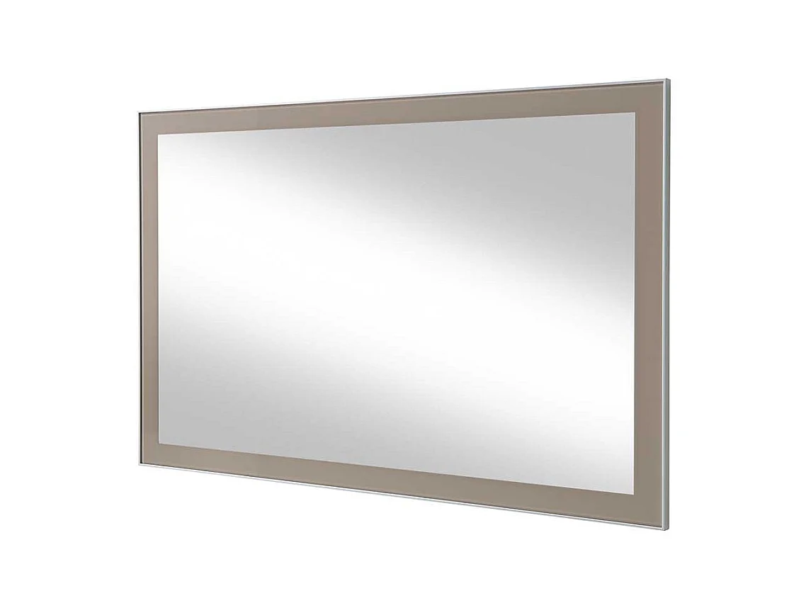 Garderobenspiegel in Taupe Glas modern
