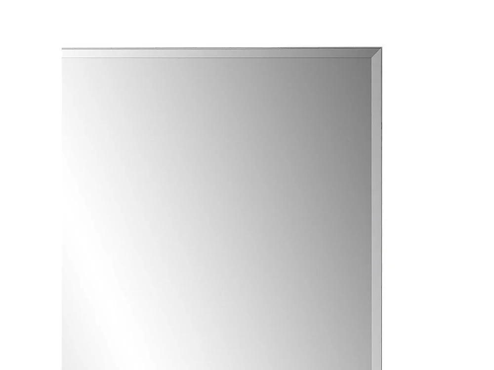 Garderobenspiegel in Weiß 85 cm breit