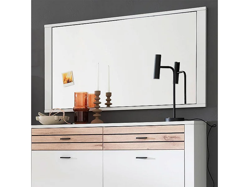 Wandspiegel Dielenspiegel 72 cm hoch 133 cm breit