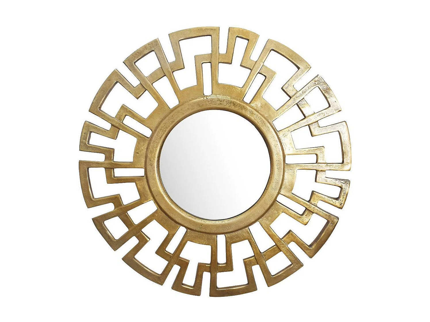 Wandspiegel Spiegel in Goldfarben mit Metallrahmen