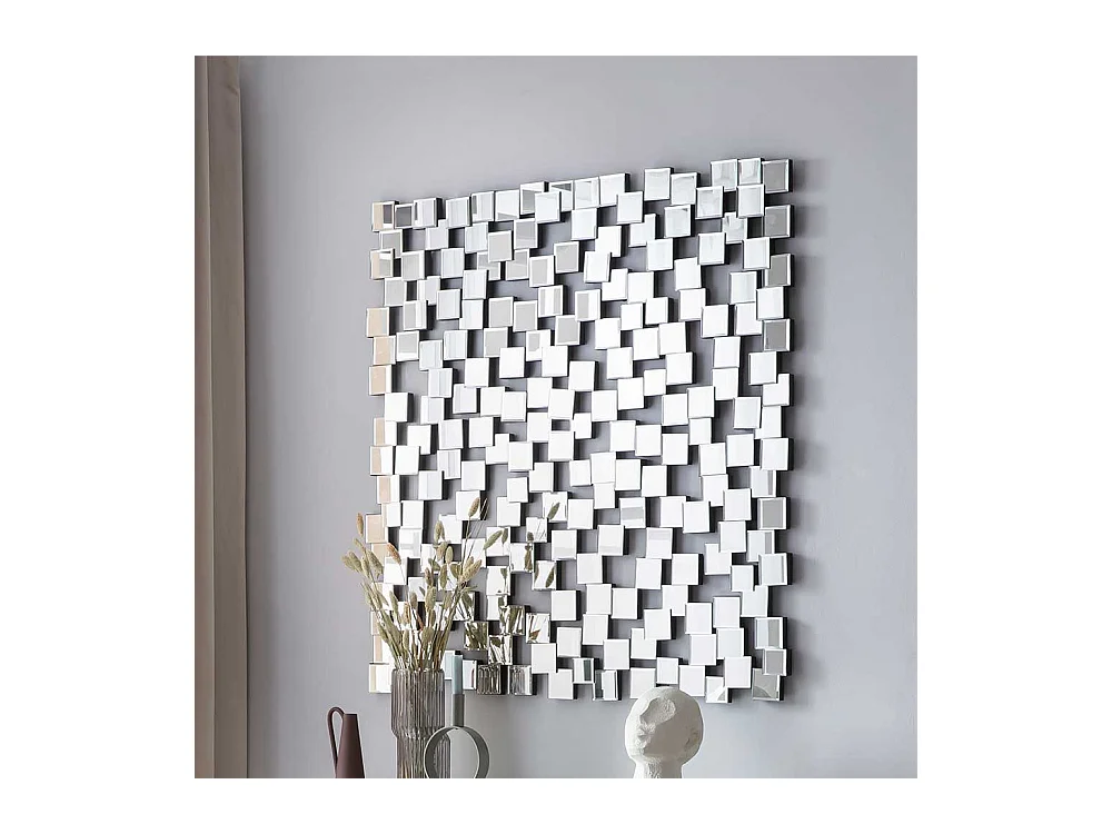 Designer Wandspiegel in modernem Design 102 cm breit