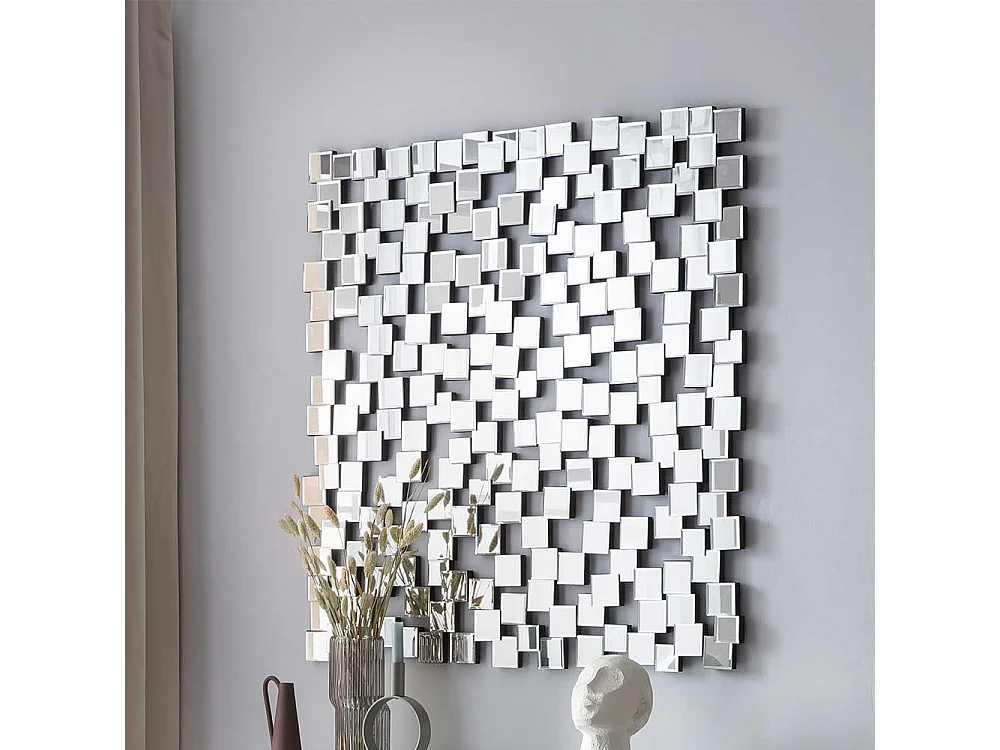 Designer Wandspiegel in modernem Design 102 cm breit