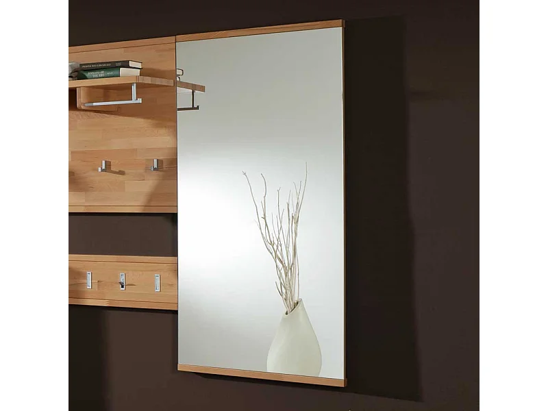 Dielenspiegel aus Kernbuche Massivholz 60 cm breit