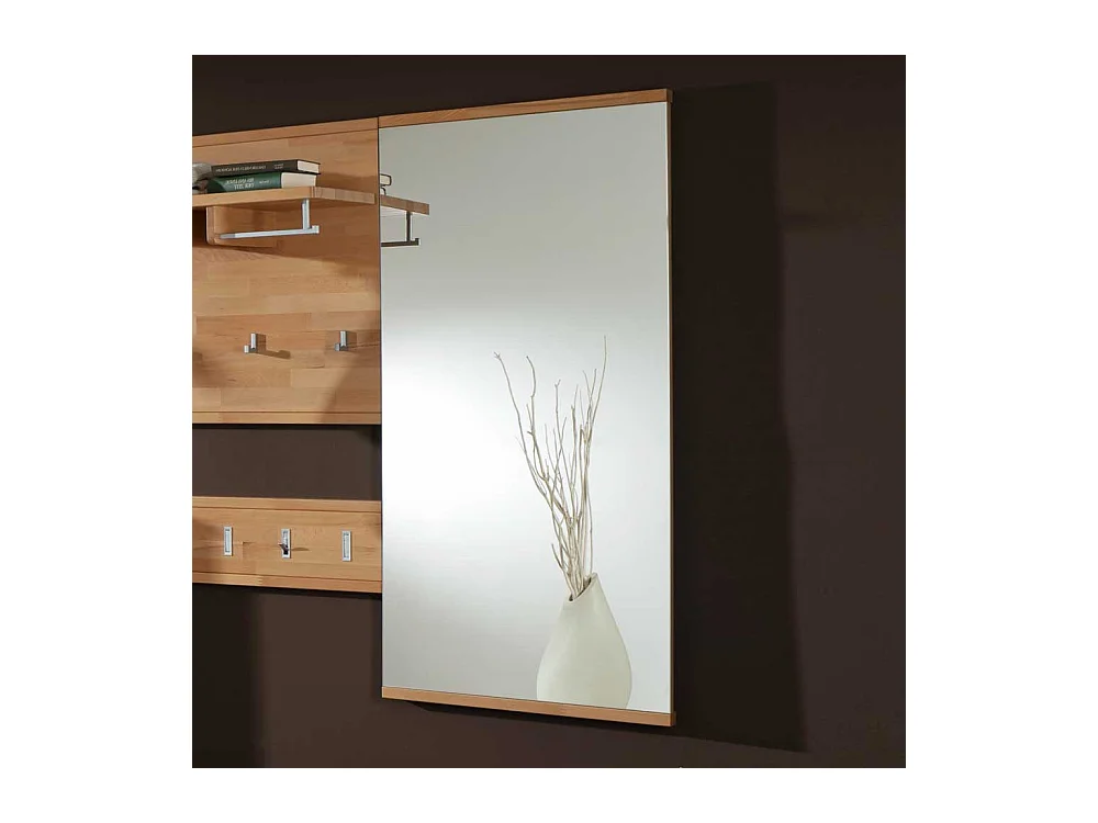 Dielenspiegel aus Kernbuche Massivholz 60 cm breit