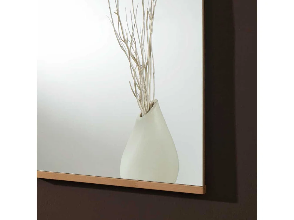 Dielenspiegel aus Kernbuche Massivholz 60 cm breit