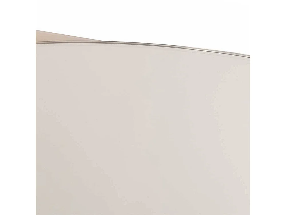 Design Spiegel in Petrol und Weiß rund