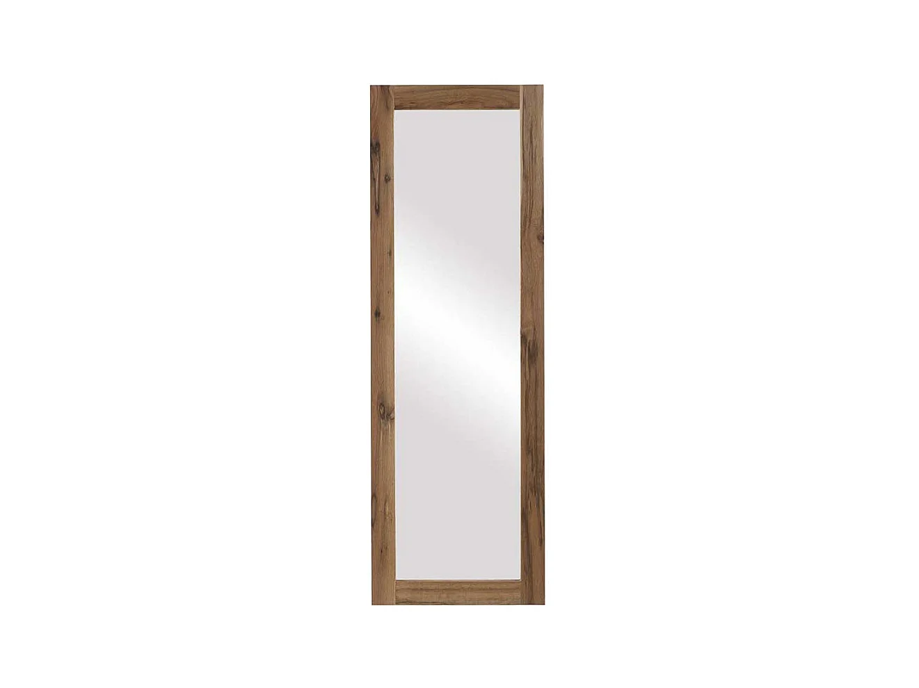 Garderobenspiegel mit Holzrahmen Eiche Massivholz