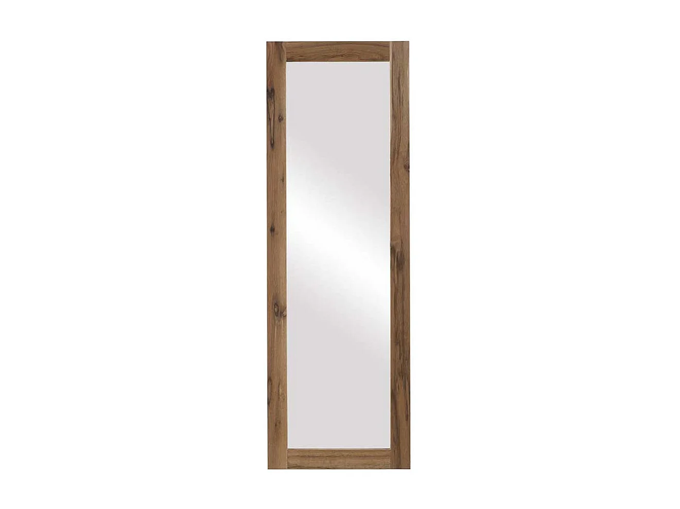 Garderobenspiegel mit Holzrahmen Eiche Massivholz