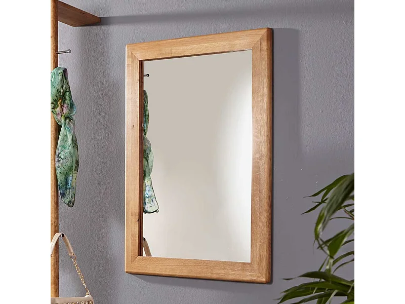 Dielenspiegel aus Wildeiche Massivholz 100 cm breit