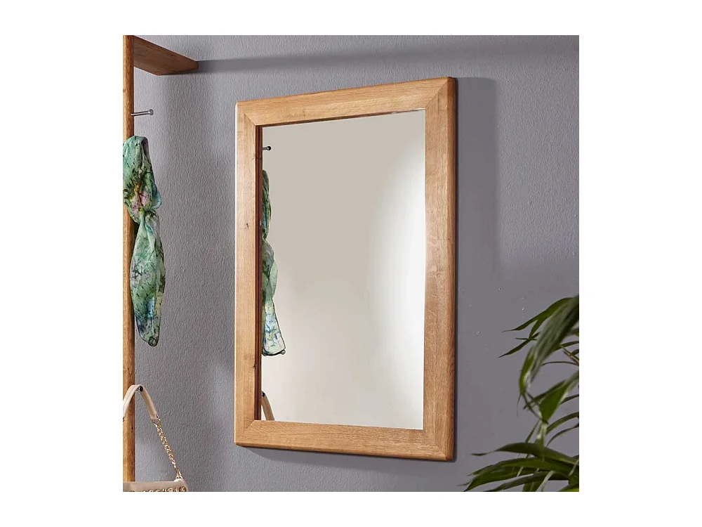 Dielenspiegel aus Wildeiche Massivholz 100 cm breit