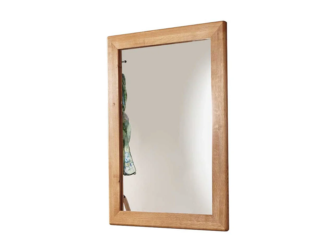 Dielenspiegel aus Wildeiche Massivholz 100 cm breit