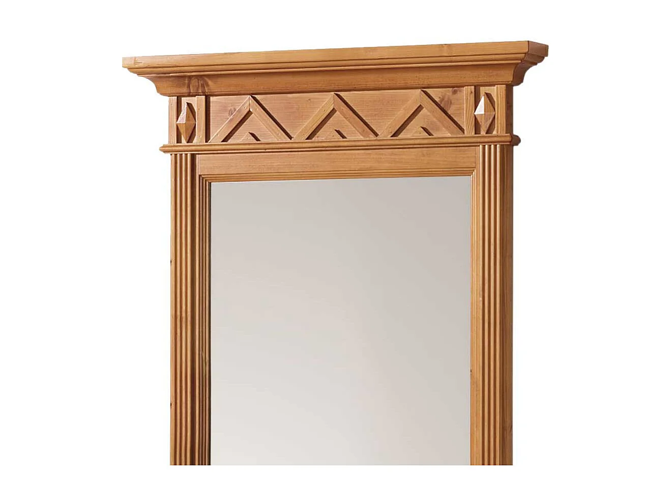 Flurspiegel aus Fichte Massivholz Landhaus