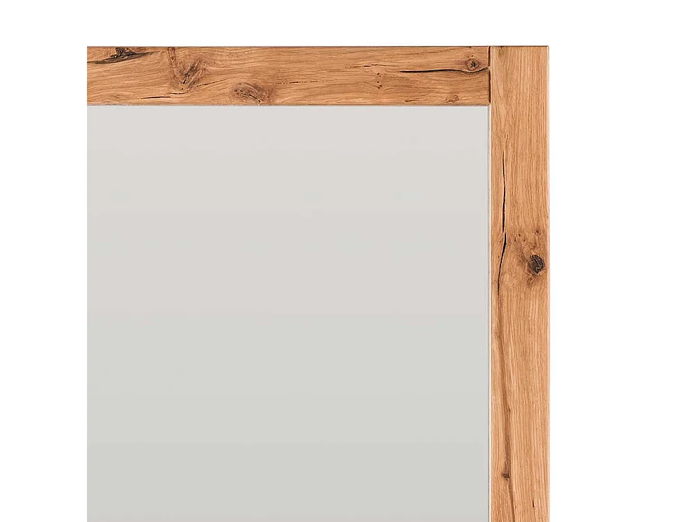 Flurspiegel aus Wildeiche Massivholz rustikalen Landhausstil