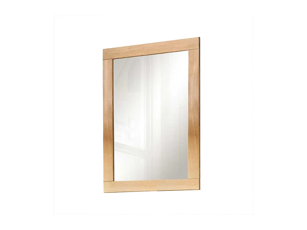 Schlafzimmerspiegel in Eiche Bianco massiv modern