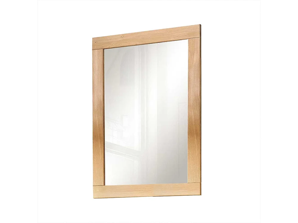 Schlafzimmerspiegel in Eiche Bianco massiv modern