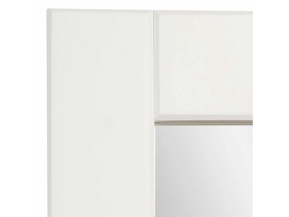 Garderoben Spiegel in Weiß 150 cm hoch