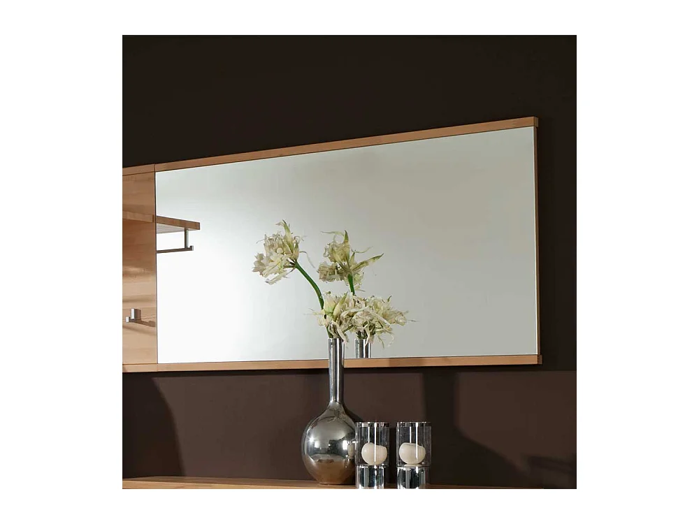 Garderobenspiegel aus Kernbuche Massivholz 120 cm breit