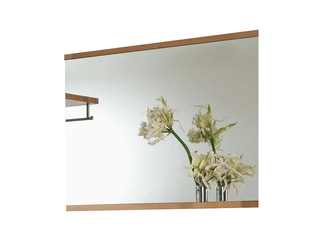 Garderobenspiegel aus Kernbuche Massivholz 120 cm breit