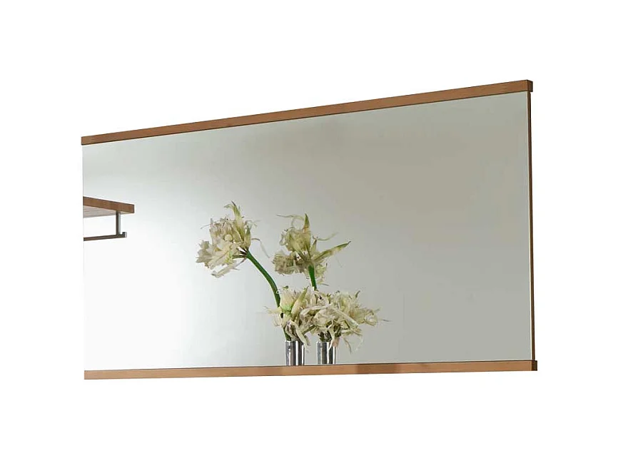 Garderobenspiegel aus Kernbuche Massivholz 120 cm breit