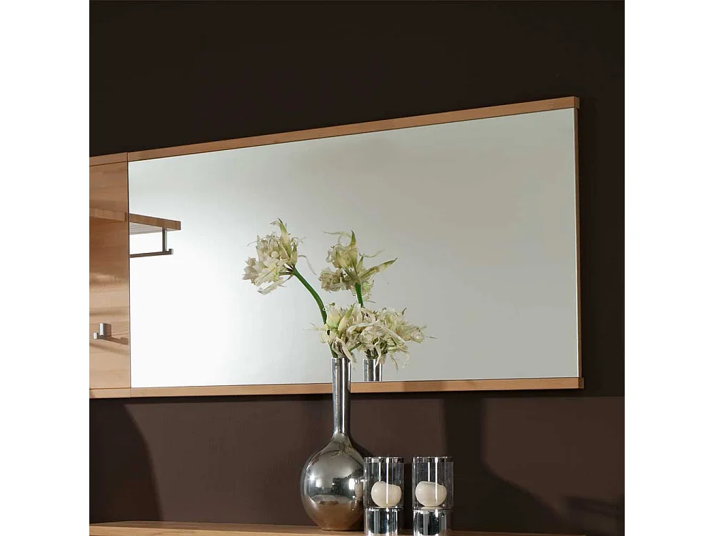 Garderobenspiegel aus Kernbuche Massivholz 120 cm breit
