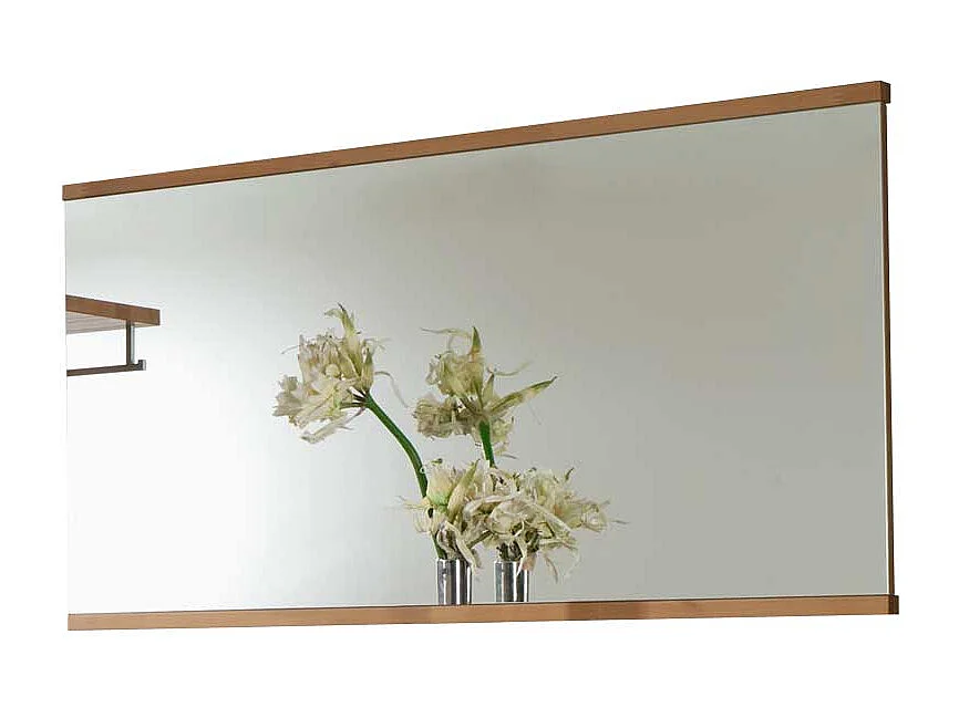 Garderobenspiegel aus Kernbuche Massivholz 120 cm breit