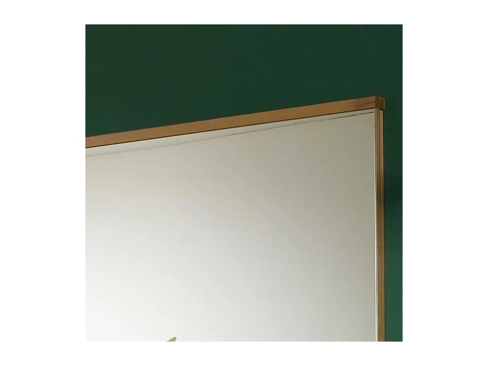 Dielenspiegel aus Kernbuche Massivholz 90 cm breit