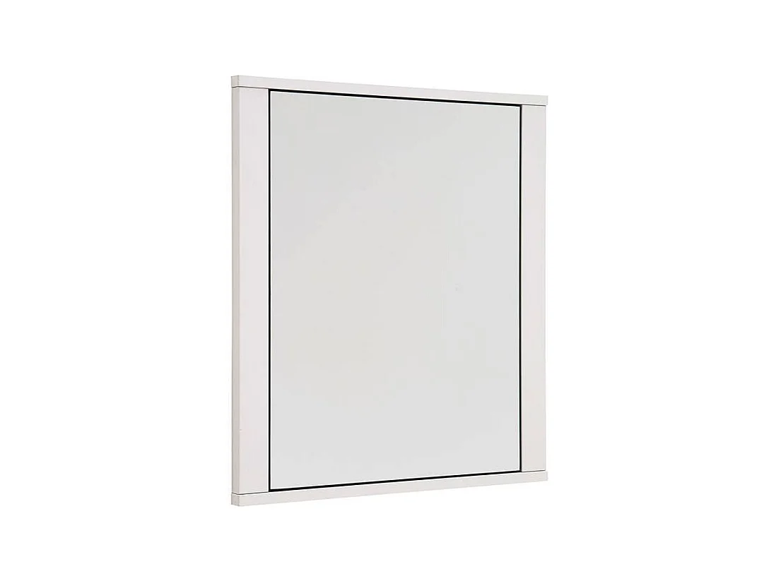 Wandspiegel Flurspiegel in Lichtgrau 82 cm hoch