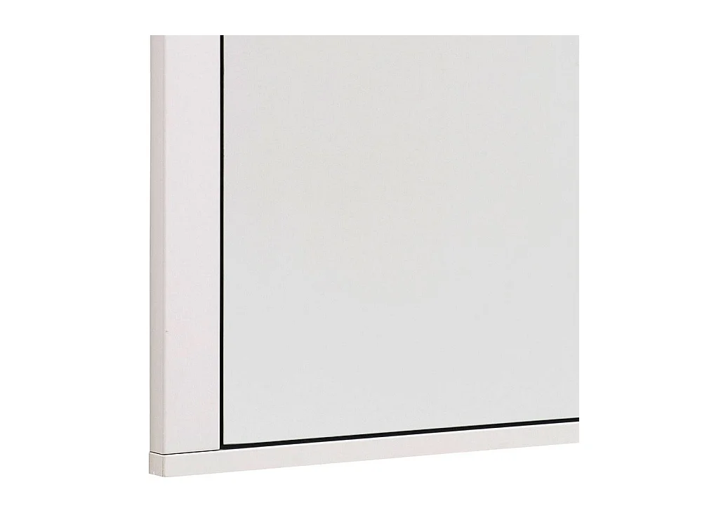 Wandspiegel Flurspiegel in Lichtgrau 82 cm hoch