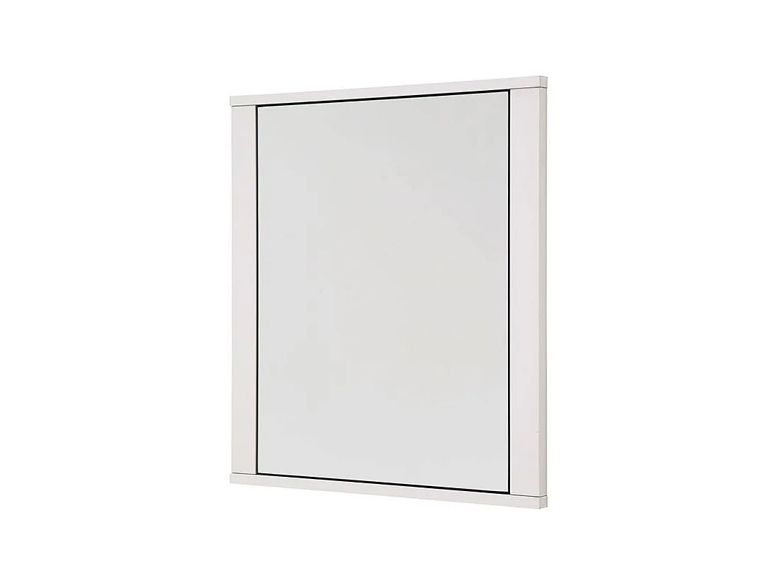 Wandspiegel Flurspiegel in Lichtgrau 82 cm hoch