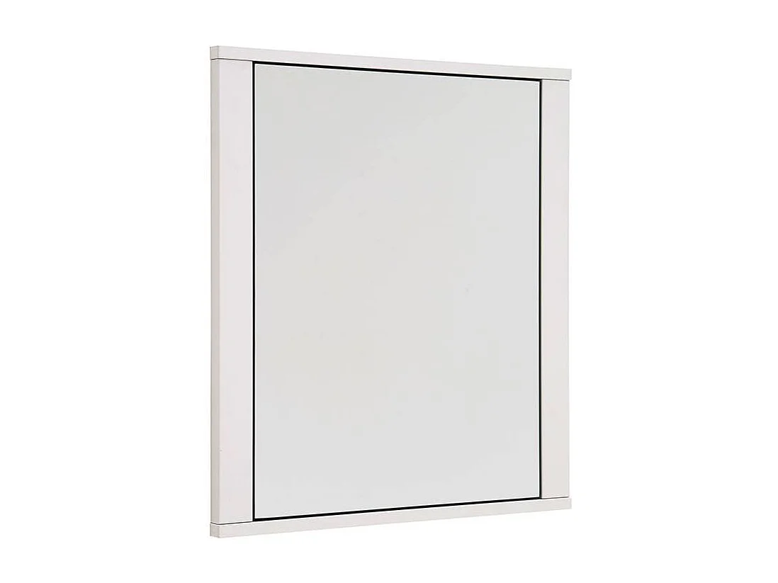 Wandspiegel Flurspiegel in Lichtgrau 82 cm hoch