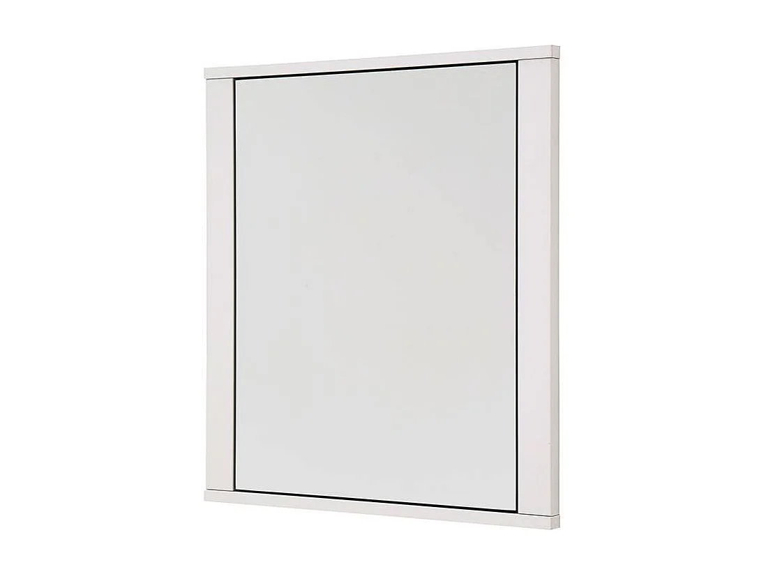 Wandspiegel Flurspiegel in Lichtgrau 82 cm hoch