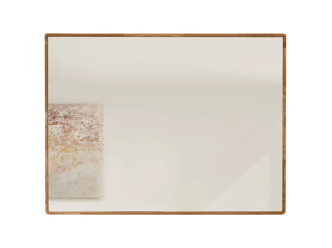 Spiegel Garderobenspiegel mit Holzrahmen für die Wandmontage