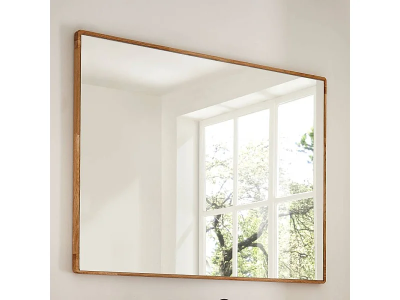 Spiegel Garderobenspiegel mit Holzrahmen für die Wandmontage