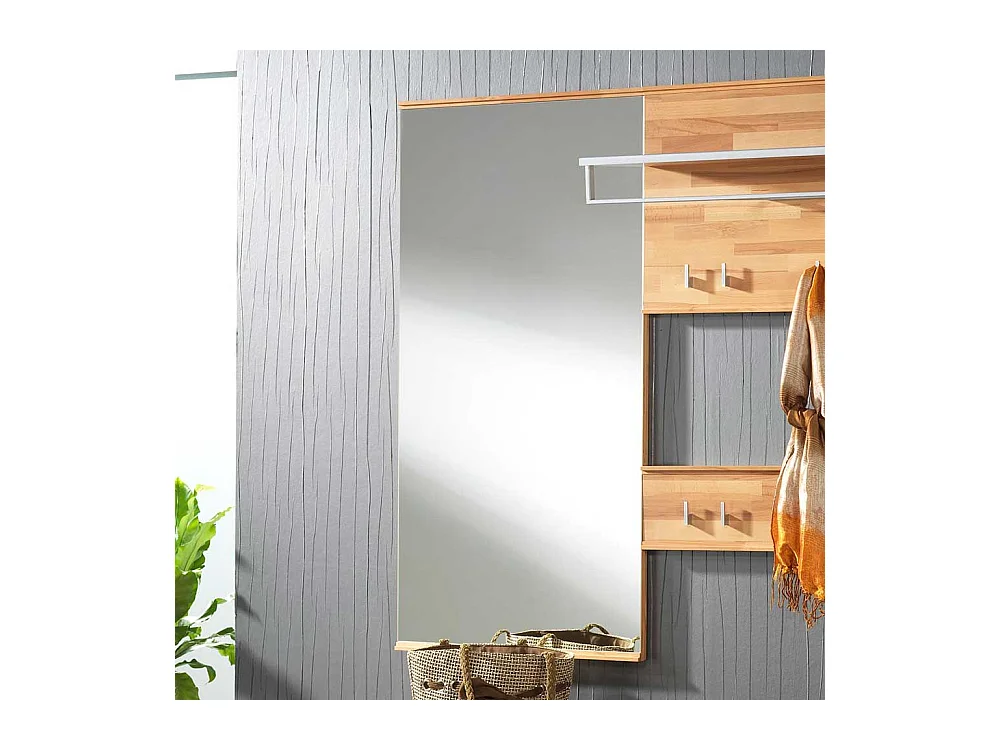 Dielenspiegel aus Kernbuche Massivholz modern