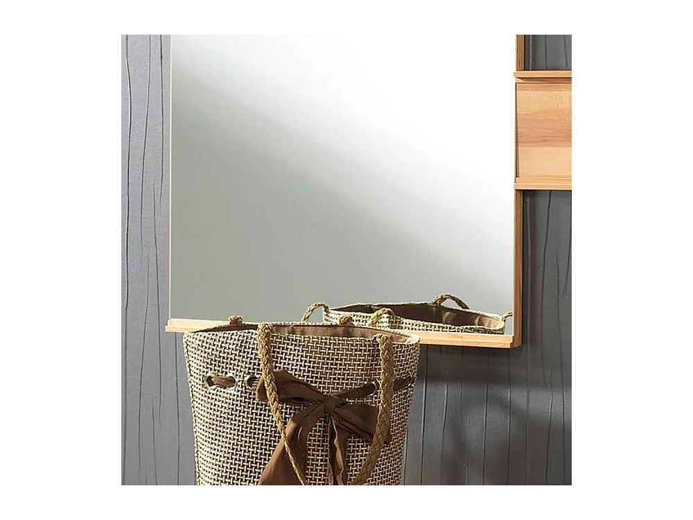 Dielenspiegel aus Kernbuche Massivholz modern