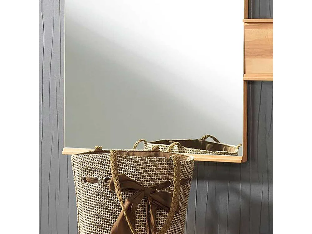 Dielenspiegel aus Kernbuche Massivholz modern