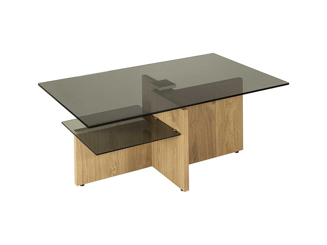 Couchtisch höhenverstellbar Parsolglas Platte